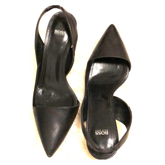 hugo boss slingbacks